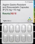 ROSURICA AS 10MG TAB  1,S
