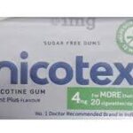 NICOTEX 4MG TAB  1*10