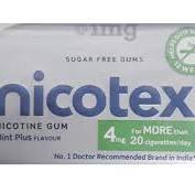 NICOTEX 4MG TAB  1*10