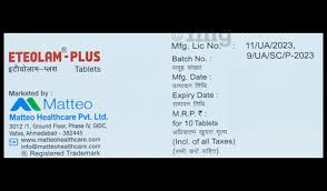 ETEOLAM PLUS TAB  1,S