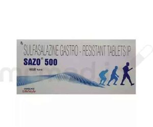 SAZO 500MG TAB  1,S