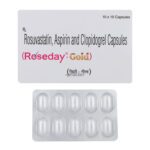 ROSEDAY GOLD CAP  10 CAP