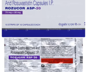 ROZUCOR-ASP 20MG TAB  1,S