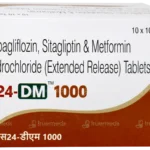 S24 DM 1000MG TAB  1,S