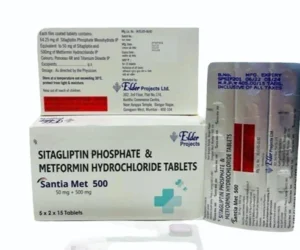 SANTIA MET 500MG TAB  1,S