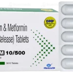 SGLTD M 10/500MG TAB  1,S