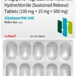 SITAHENZ PM 500MG TAB  1,S