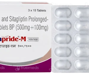 SITAPRIDE M 100/500MG TAB  1,S