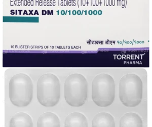 SITAXA DM 10/100/500MG TAB  1,S