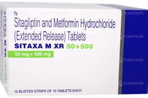 SITAXA M XR 50/500MG TAB  1,S