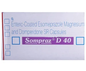 SOMPRAZ D 40MG CAP  1,S
