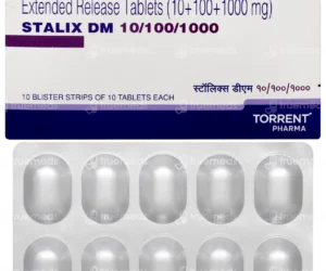 STALIX DM 10/100/1000MG TAB  1,S