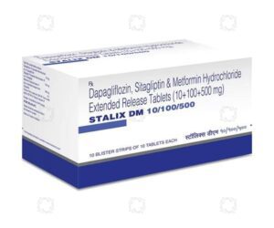 STALIX DM 10/100/500MG TAB  1,S