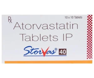 STORVAS-40MG TAB  1*10