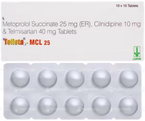 TELISTA-MCL 25MG TAB  1,S