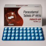 PARACIP 650MG TAB  1,S