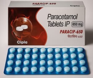 PARACIP 650MG TAB  1,S