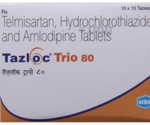 TAZLOC TRIO 80MG TAB  1,S